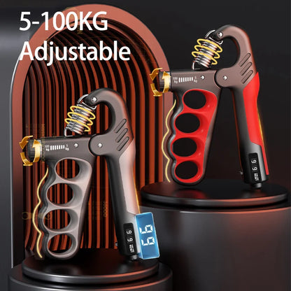 Adjustable Grip Strength Trainer for Muscle Recovery and Hand Strengthening - Available in 5-60/100/150Kg